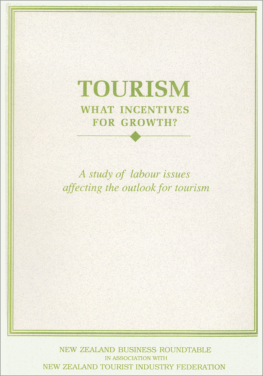 Tourism what incentives for growth cover