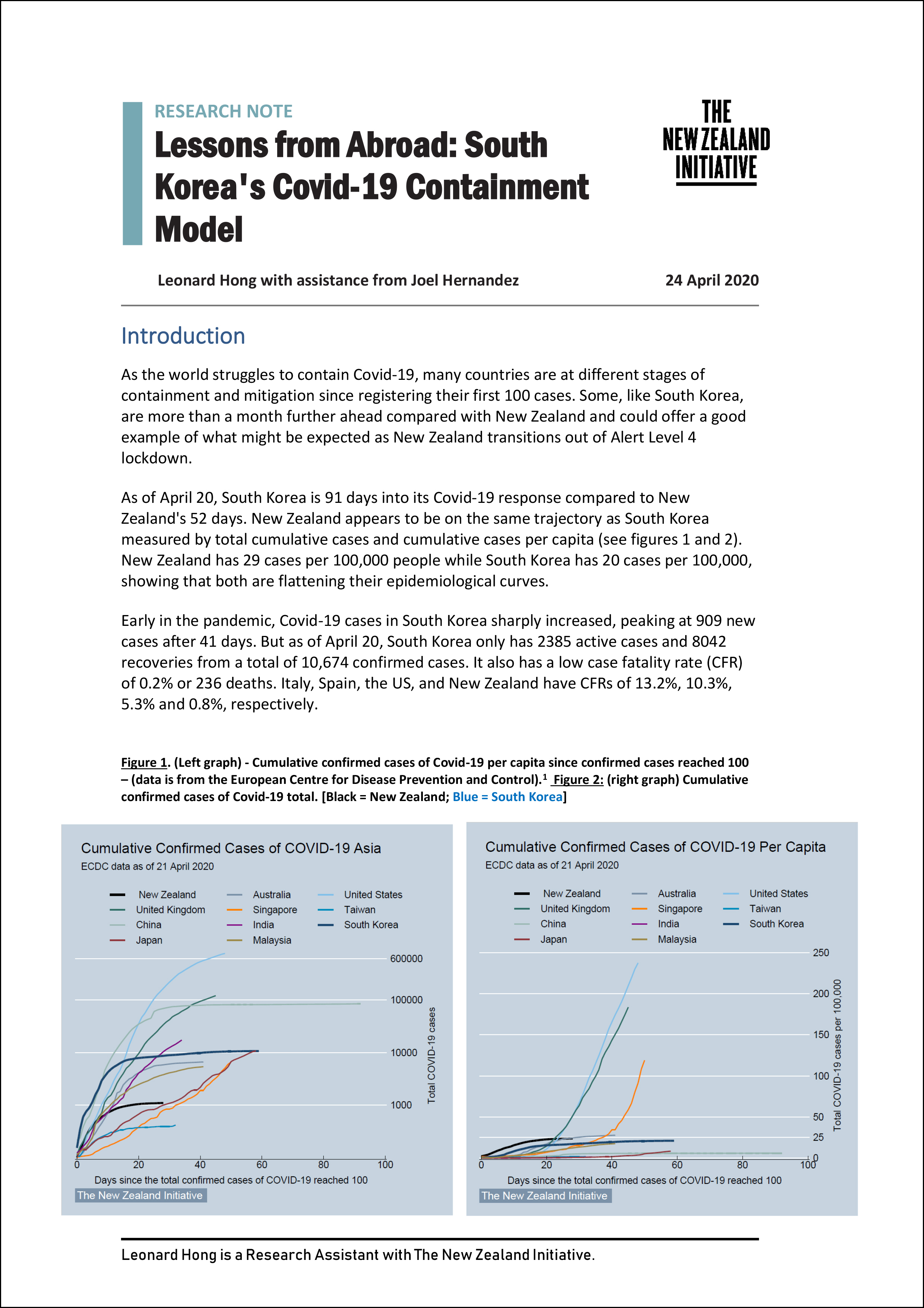 Lessons from abroad South Koreas Covid 19 Containment Model 1