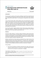 Policy Point Borrowing to Save Retirement Income Policy After Covid 19 3