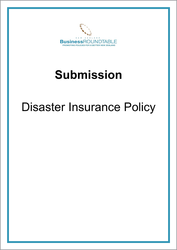 Submission Disaster Insurance Policy