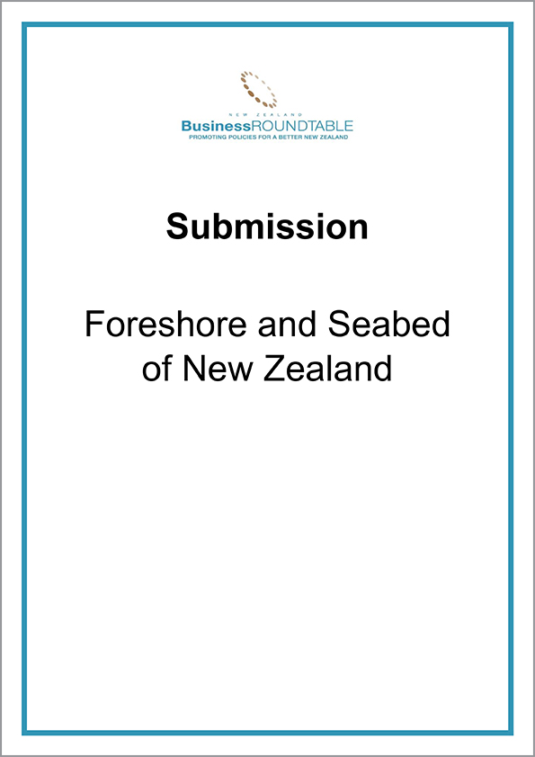 Submission Foreshore and Seabed of New Zealand