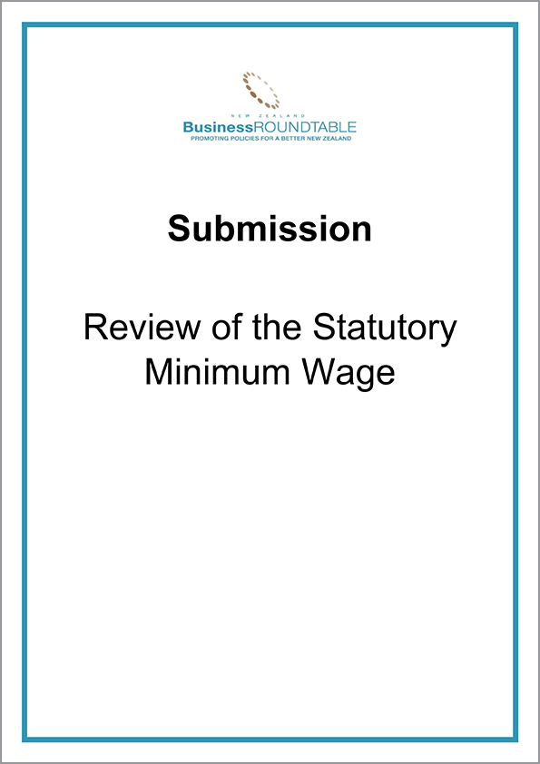 Submission Review of the Statutory Minimum Wage