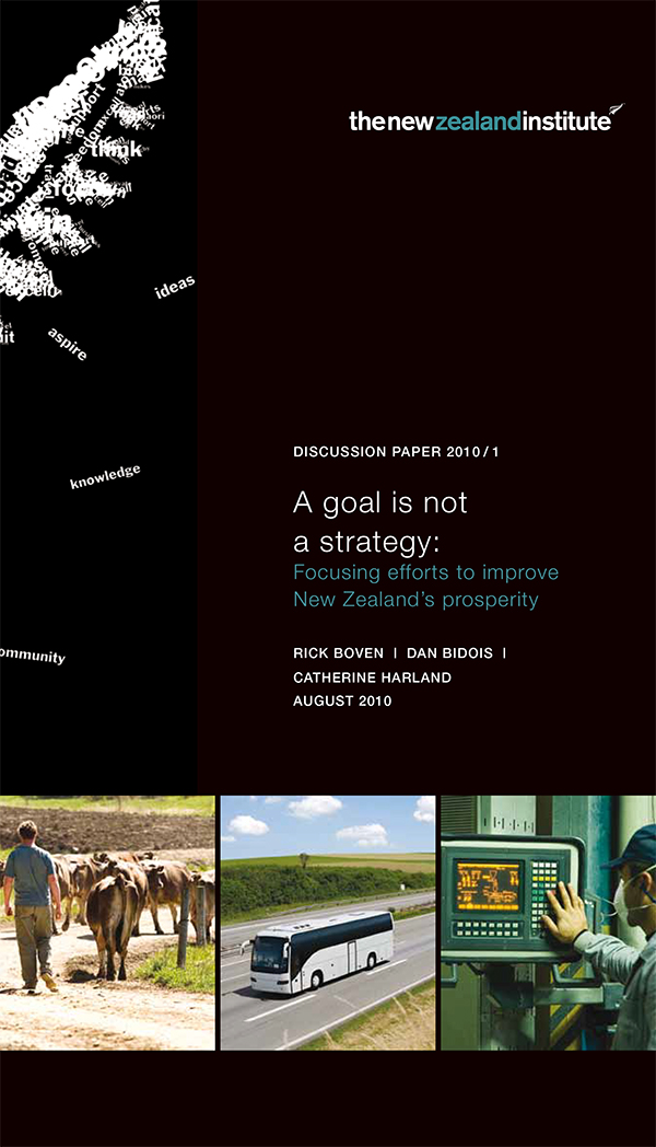 A goal is not a strategy cover